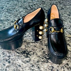 Women’s Gucci platform heels